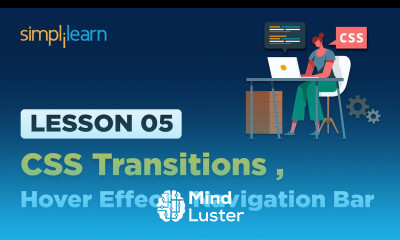 Lesson 5 CSS Transitions Hover Effect Navigation Bar Simplilearn