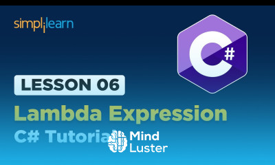 Lesson 6 Lambda Expression C Tutorial Simplilearn