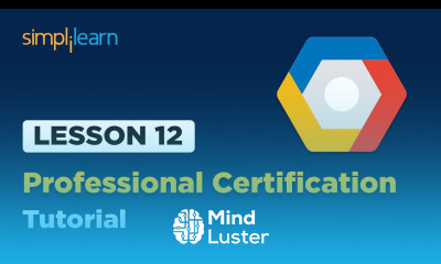 Lesson 12 Professional Certification Simplilearn