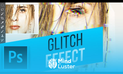 Portrait Glitch Effect Glitch Distortion in Photoshop