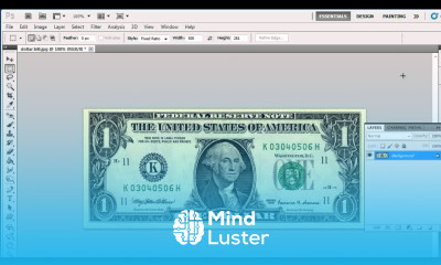 How to Photoshop Dollar Bill