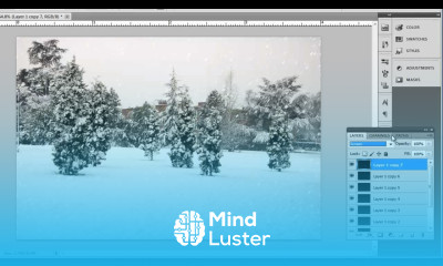 How Create Snow Effect in Photoshop CS5