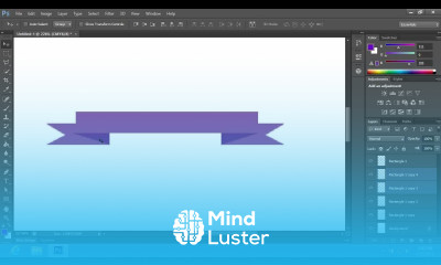 How to Make Ribbon Banner in Photoshop CS6