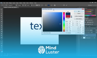 How to Change Text Color in Photoshop CS6