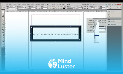 How to Create Text Frames in InDesign