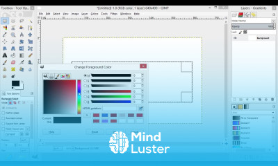 How to Select Color in GIMP