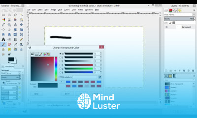 How to Airbrush in GIMP