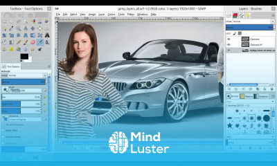 How to Save in GIMP with All Layers
