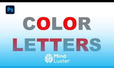 Color Individual Letters in Photoshop
