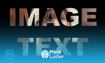 Add Image to Text in Photoshop
