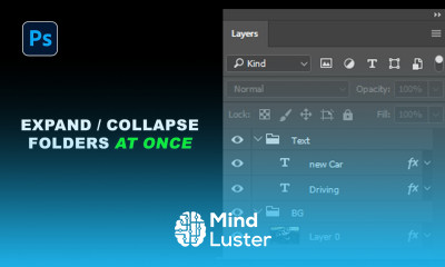 Expand Collapse Folders AT ONCE Photoshop