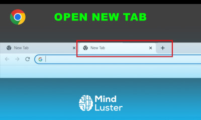 How to open a New Tab in Chrome