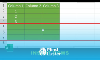 How to Insert Rows in Excel