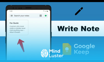 How to Create Note in Google Keep Android App 4