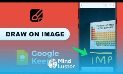 Draw on top of Images in Google Keep Android App 10