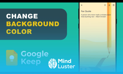 How to Change Google Keep Background Android App 14