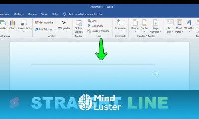 How to Make Straight Line in Word