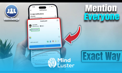 How To Mention Notify Everyone In A Facebook Group Full Guide