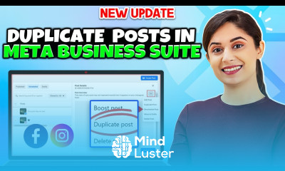How To Duplicate Facebook Posts Instagram Posts In Meta Business Suite Full Guide