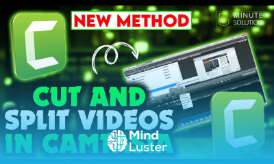 How To Cut and Split videos in camtasia 2024