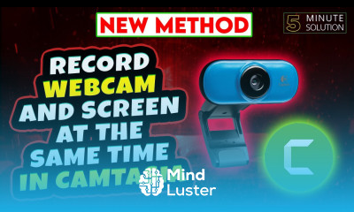 How to Record your Computer Screen Webcam with Camtasia 2024