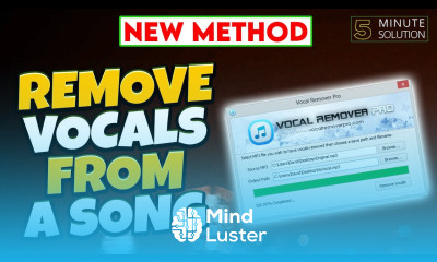 How to remove vocals from a song 2024