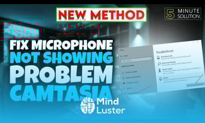 How to fix microphone not showing problem camtasia 2024