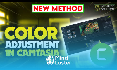 How to do color adjustment in camtasia UPDATED