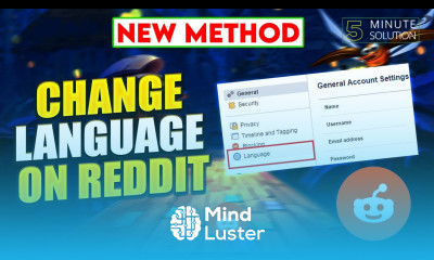 How to change language on Reddit 2024