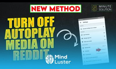 How to turn Off autoplay media on Reddit 2024