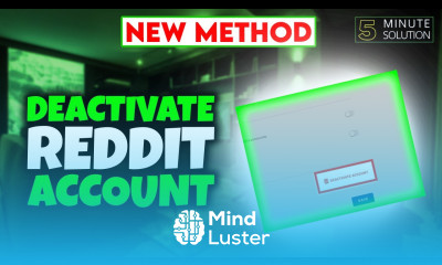 How to deactivate Reddit account 2024