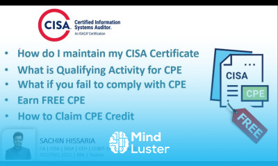 Everything you need to know about CISA CPE SACHIN HISSARIA