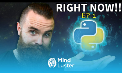 Learn you need to learn Python RIGHT NOW EP 1 - Mind Luster