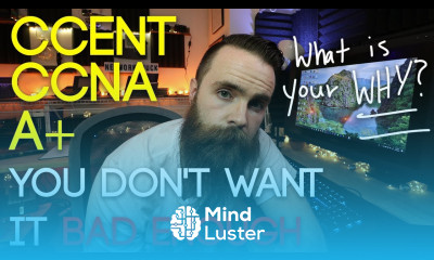 Do you REALLY want it Why CCENT CCNA A Security