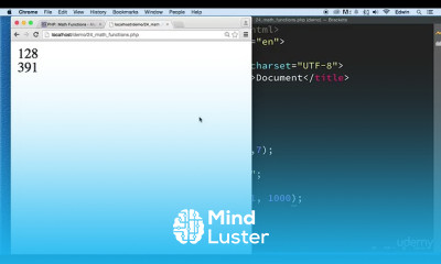 Learn 1 Math Functions PHP BUILT IN FUNCTIONS PHP COURSE FOR BEGINNERS ...
