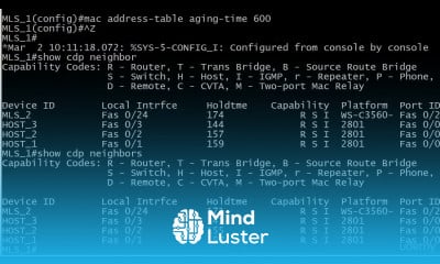 3 Fund 3 MAC Address Table Aging CISCO CCNP COURSE FOR BEGINNER TUTORIAL FUNDAMENTALS REVIEW