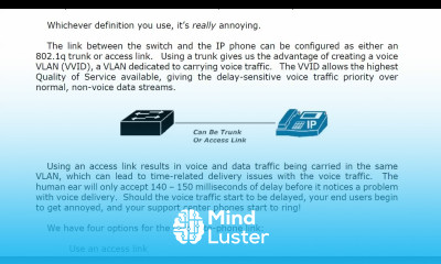 23 VLAN 14 Voice VLANs EXAM VLAN FUNDAMENTALS CONFIGURATION TROUBLESHOOTING CISCO CNNP