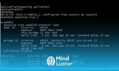 40 Adv STP 2 Uplink fast SPANNING TREE PROTOCOL FUNDAMENTALS CISCO CNNP COURSE FOR BEGINNER TUTORIAL