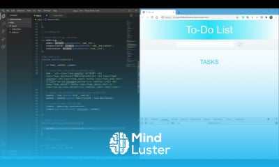 7 Javascript Delete Task From User Interface JAVASCRIPT TODO APP PROJECT TUTORIAL FOR BEGINNERS