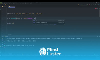 2 Lambda Advance tools Functions part 1 Python Tutorial Full Course Advance Complete guide