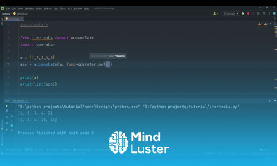1 Itertools Advance tools Functions part 1 Python Tutorial Full Course Advance Complete guide