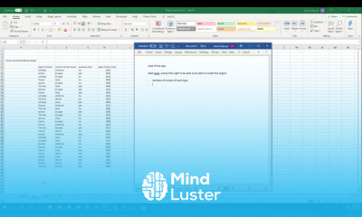 18 Defining the goal of the app 05 Project 3 Create a basic movie suggestion program EXCEL COURSE