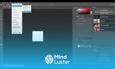 8 Type Menu ADOBE PHOTOSHOP CC PROFESSIONAL COURSE FOR BEGINNER TO ADVANCE COURSE