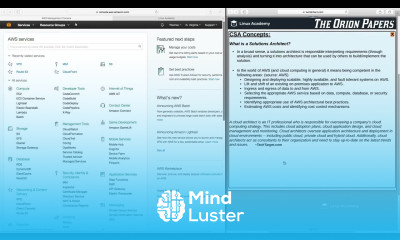 3 What is a Solutions Architect AWS TUTORIAL FOR BEGINNER CERTIFIED SOLUTIONS ARCHITECT ASSOCIATE
