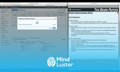 23 Public Private Elastic IP Addresses AWS TUTORIAL CERTIFIED SOLUTIONS ARCHITECT ASSOCIATE