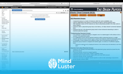 30 EC2 Placement Groups AWS TUTORIAL FOR BEGINNER CERTIFIED SOLUTIONS ARCHITECT ASSOCIATE COURSE