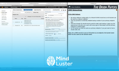 34 Route 53 DNS Failover AWS TUTORIAL FOR BEGINNER CERTIFIED SOLUTIONS ARCHITECT ASSOCIATE COURSE