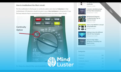 Learn How To Repair Dead Laptop Motherboard Part 6 - Mind Luster