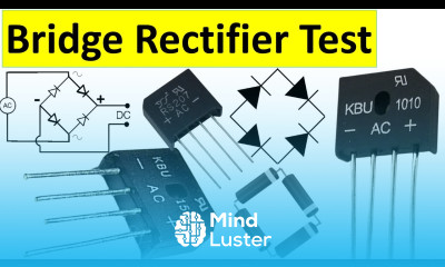 Learn how to test bridge rectifier using the multimeter