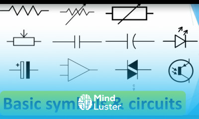 Basic electronics circuits and symbols explained basic Electrical component symbols and circuits